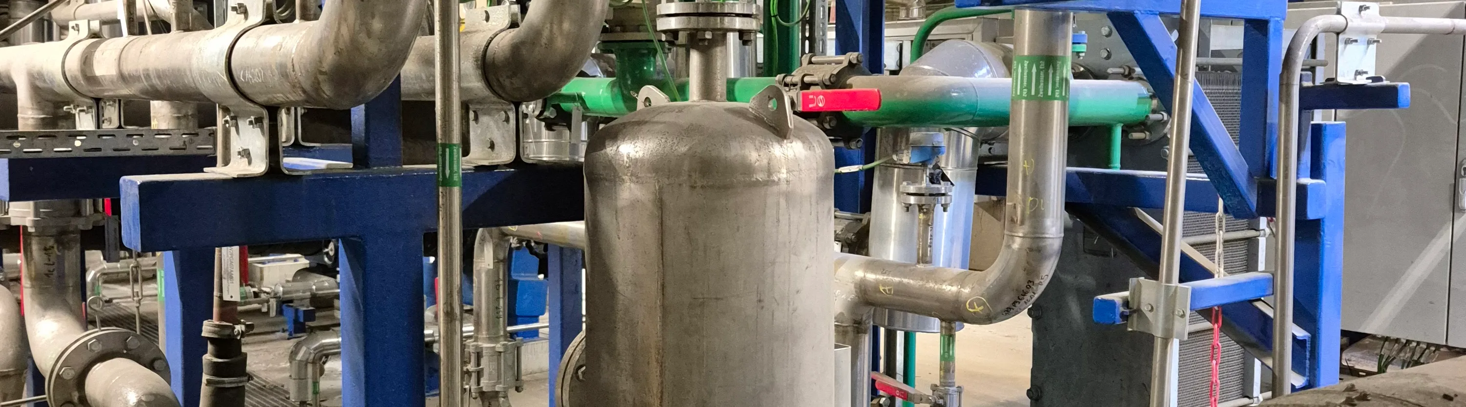 Industrierohrleitungen und Verteilungsnetze
